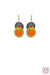 Wonderlust Orange Earrings