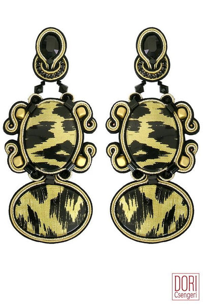 Zafirah Leopard Earrings
